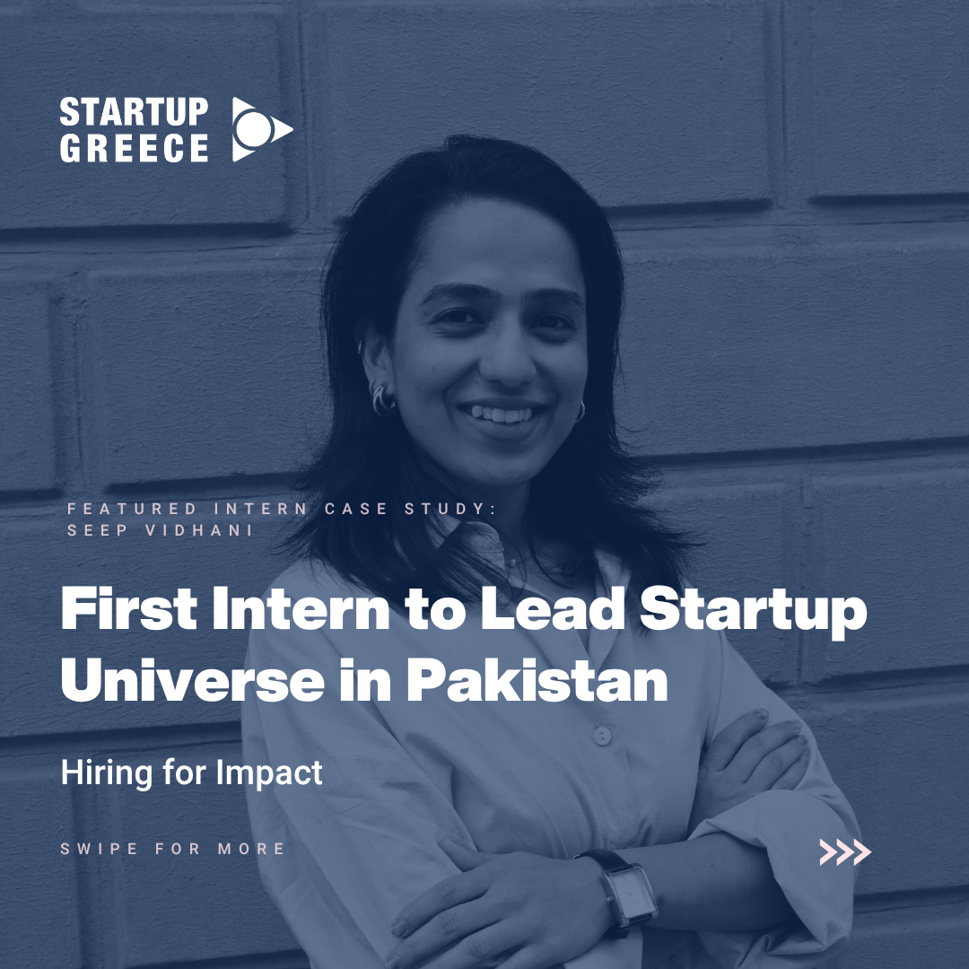 First Intern to Lead Startup Universe in Pakistan